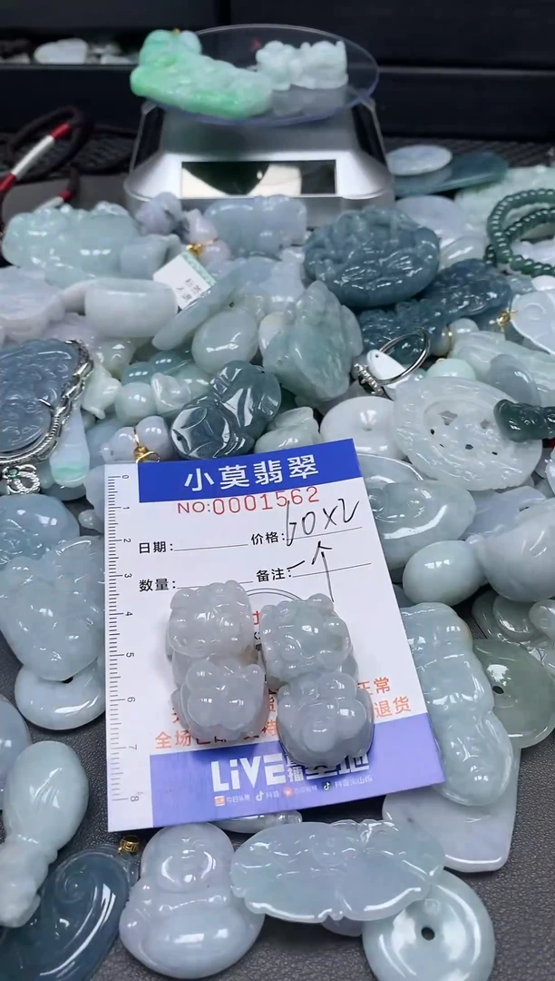 【闪购商品】翡翠颈饰未镶嵌0001562多样性发其一