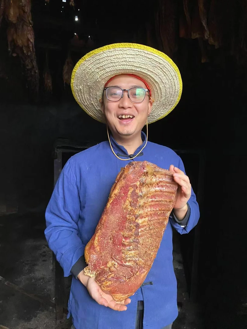 【五花精排浮力5斤】正宗恩施鄂西南土家族五花带皮香猪烟熏腊排骨