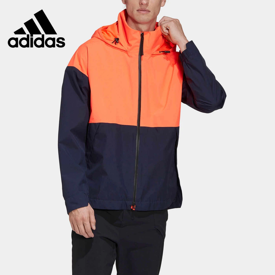 Adidas/阿迪达斯春秋季新款男子连帽防风夹克运动外套FI0568