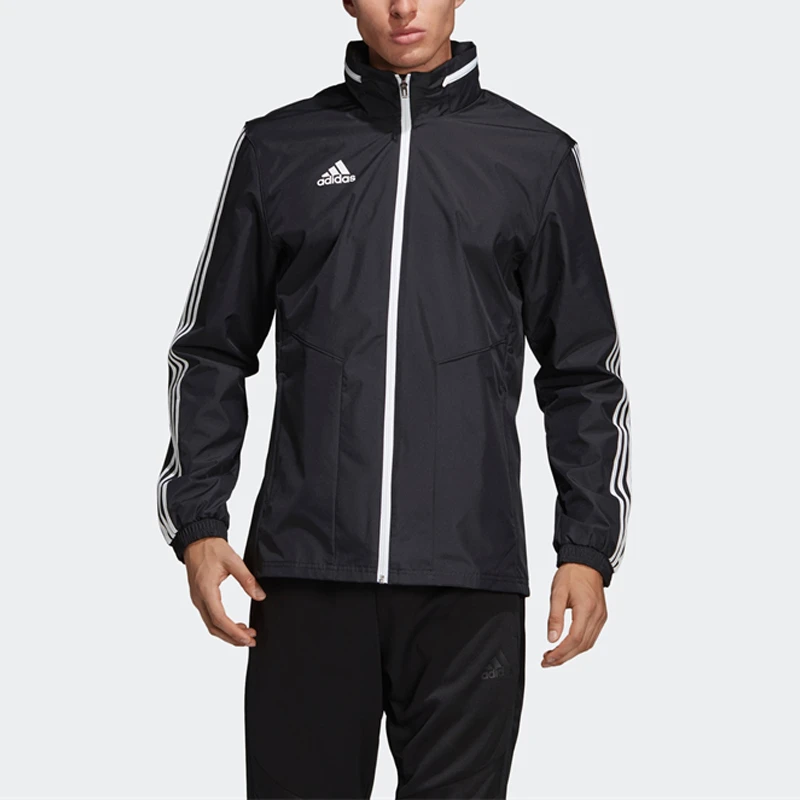 Adidas阿迪达斯男子户外休闲时尚百搭足球防风夹克外套D95937