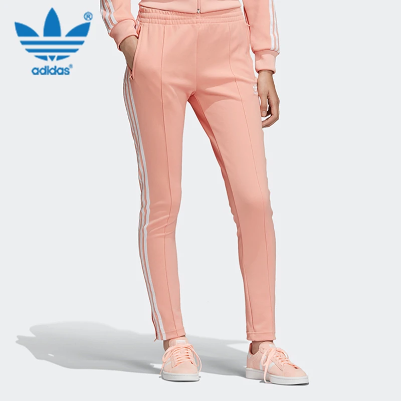 Adidas阿迪达斯三叶草女子长裤夏季透气时尚运动裤休闲长裤DV2593