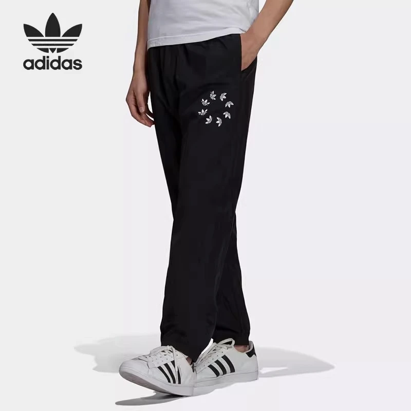 Adidas/阿迪达斯正品三叶草新款男子梭织运动长裤 H37728