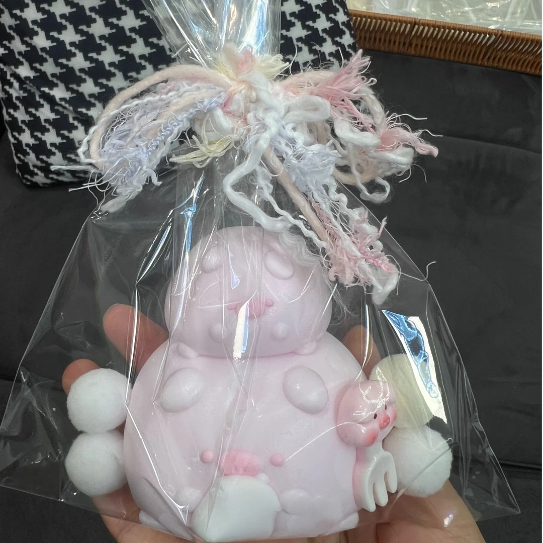 叠叠猪~食品级硅胶捏捏（分体猪猪）