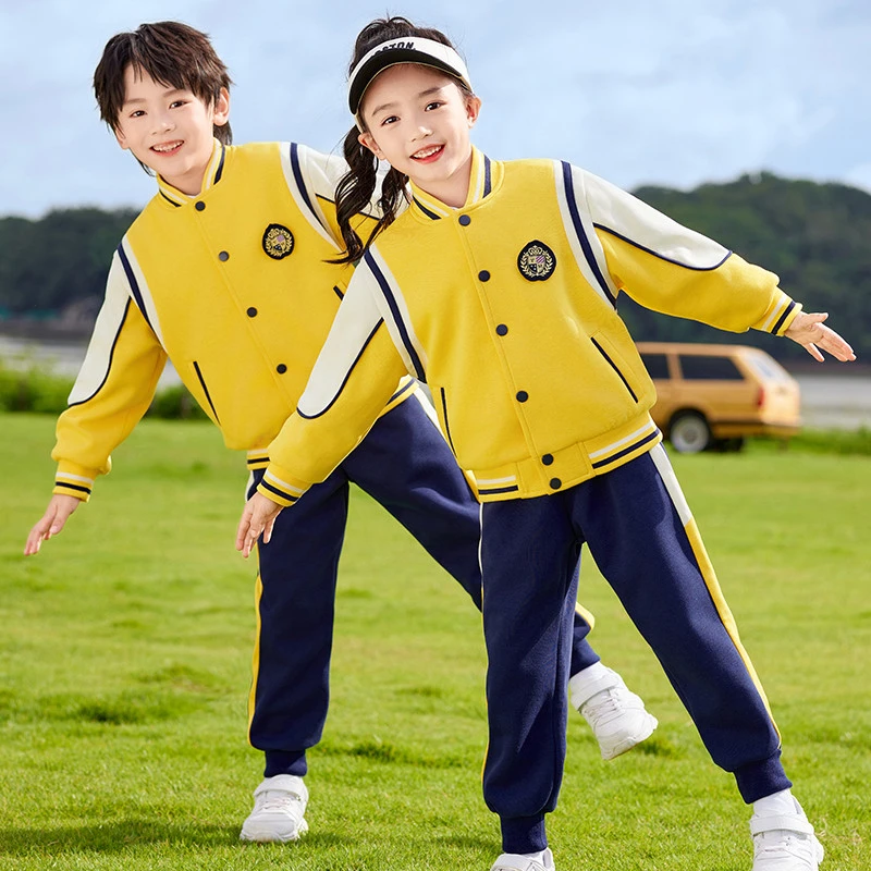 班服套装中小学生三件套深圳幼儿园园服浙江校服套装山东广东法式
