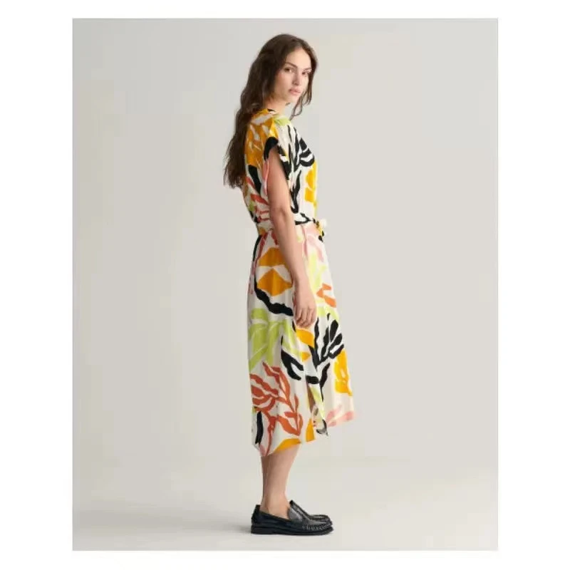 小众休闲系腰款连衣裙