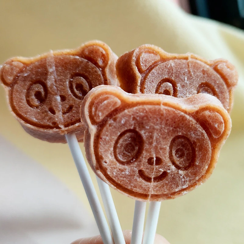 山楂棒棒糖卡通形状儿童宝宝原味营养健康新鲜酸甜山楂水果棒零食