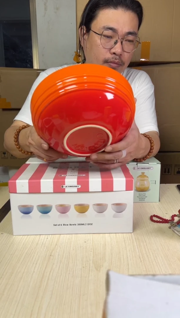 【闪购商品】盘大汤碗------------橙色