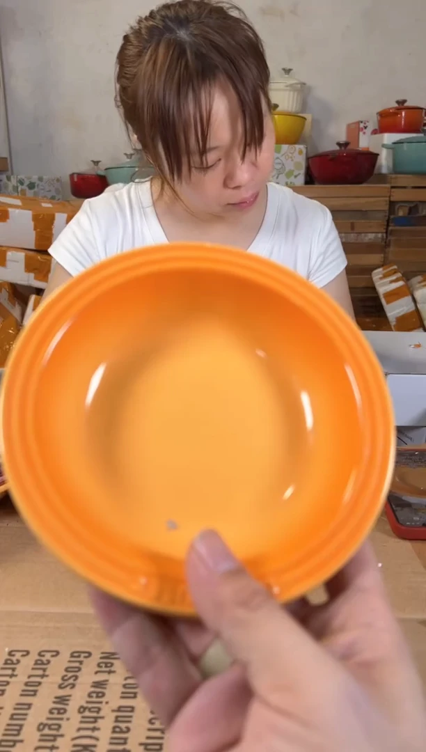 【闪购商品】其他6英寸小草帽盒装--------南法橙