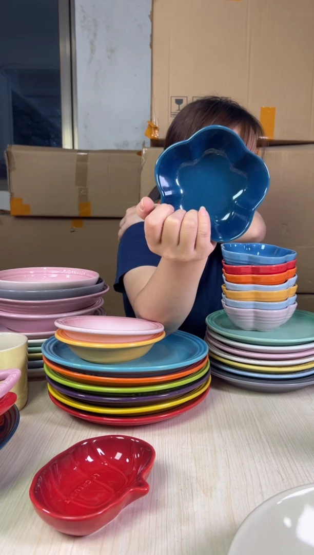 【闪购商品】碗小花碗-----------极光蓝