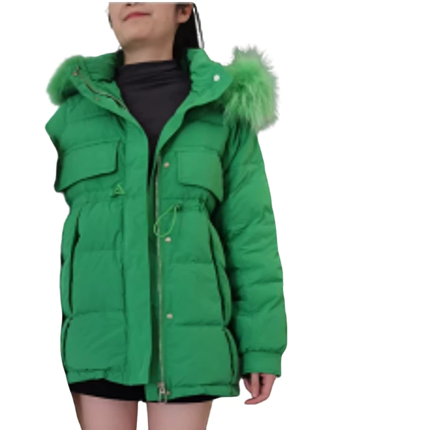 【YC专享】Y1256027B 时尚羽绒服女-6027