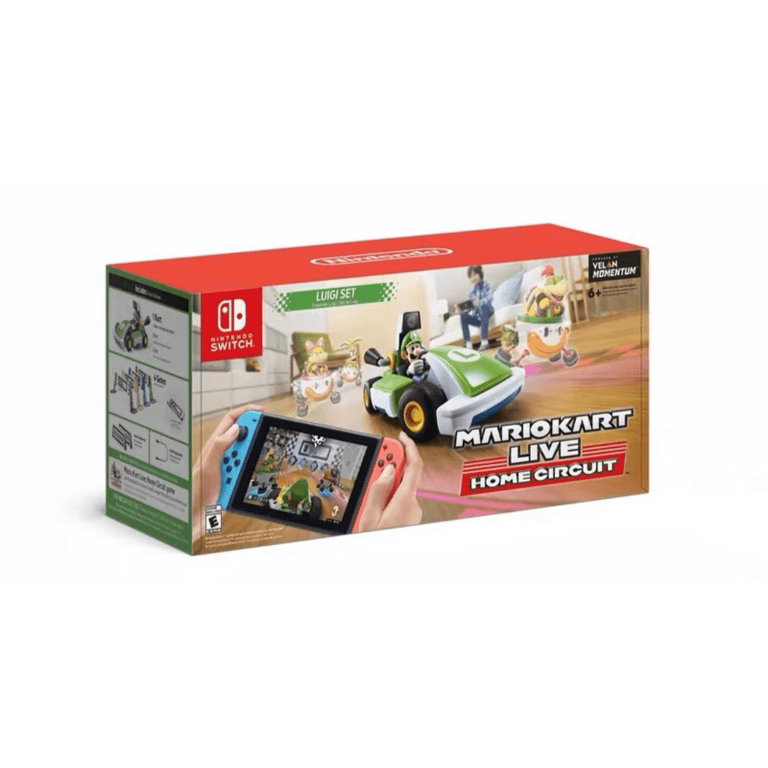 NINTENDO SWITCH/任天堂 马力欧赛车AR实况Mario Live路易吉赛车