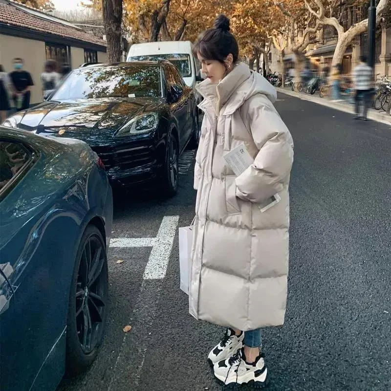 2023年新款羽绒羽绒服女长款过膝今年爆款炸街羽绒服衣冬季款