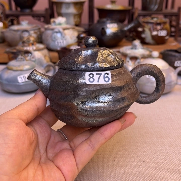 壶裸柴烧陶瓷茶具