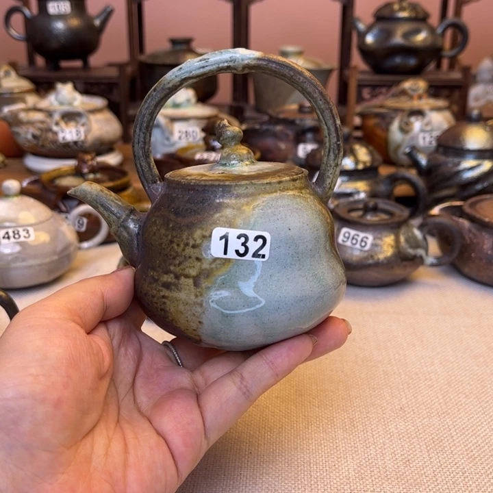 壶裸柴烧陶瓷茶具