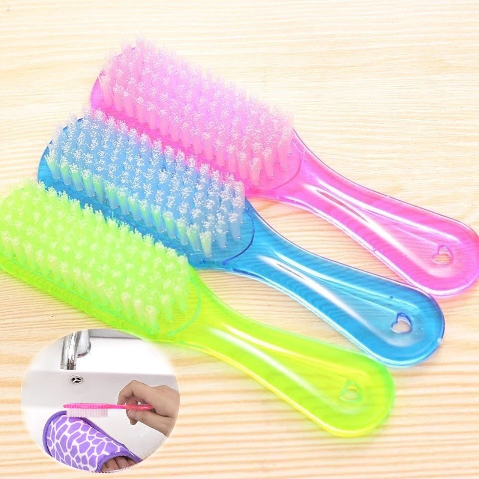 鞋刷子家用多功能长柄洗衣刷子洗鞋小长柄清洁刷硬毛塑料板刷