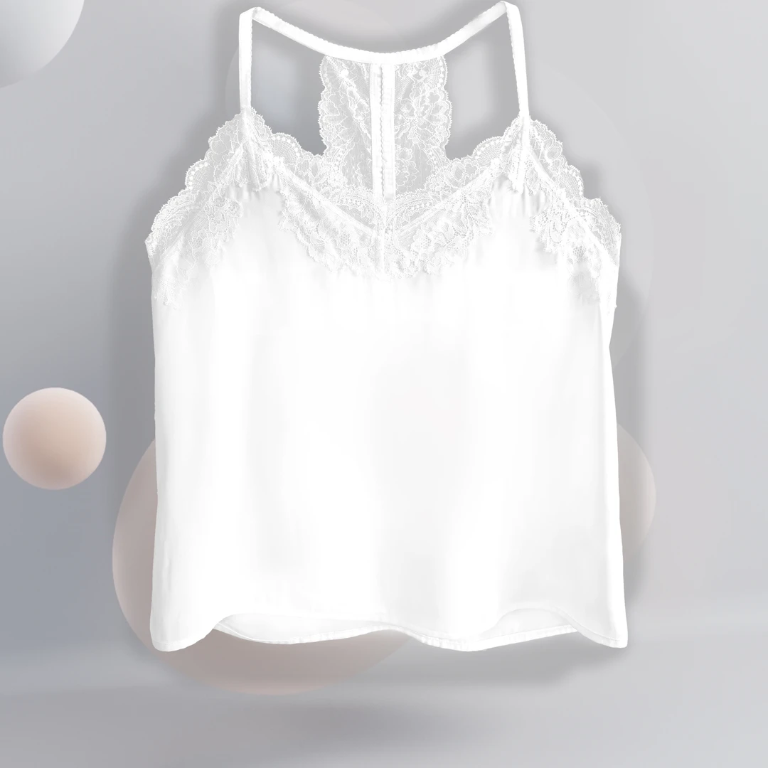 夏季新款蕾丝气质宽松性感雪纺吊带内搭女背心百搭美背女士防走光