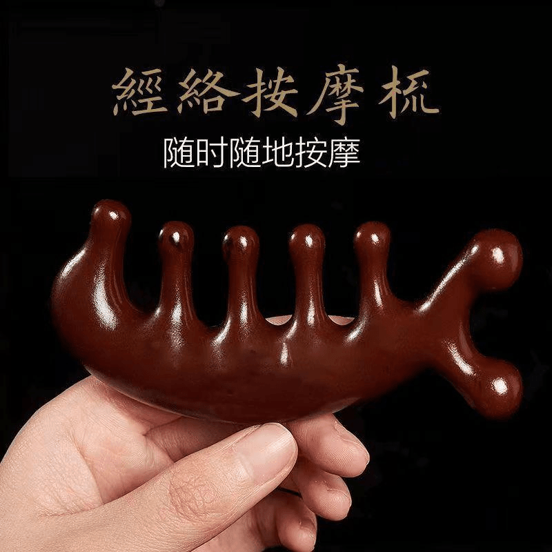 【3单5单囤】正宗经络按摩海豚梳子多功能头皮头疗经防静电通用梳子