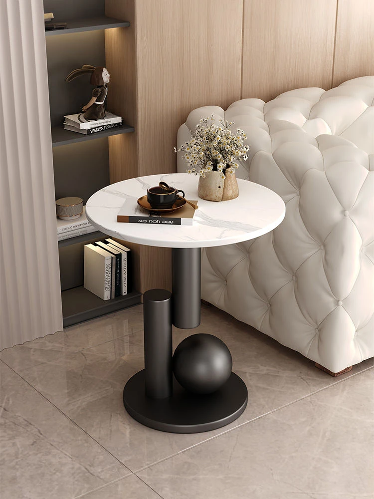 {小扬哥推荐}沙发边几轻奢岩板侧边几家用客厅边桌茶几小桌子现