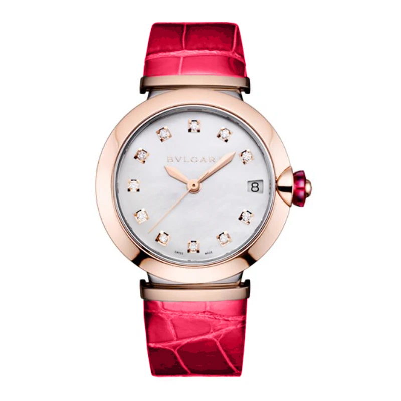95新 BVLGARI/宝格丽 LVCEA/33毫米/102640LU33WSPGLD/