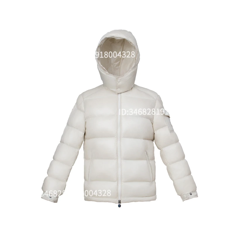 【夏老板定制】冬季 情侣款短款时尚休闲连帽五防羽绒服300---400g