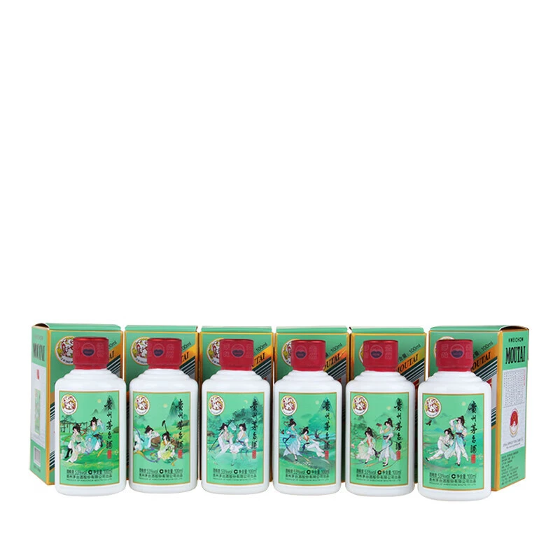 MOUTAI/茅台二十四节气夏天套装【观赛搭子】自饮ZB53度100ml*6