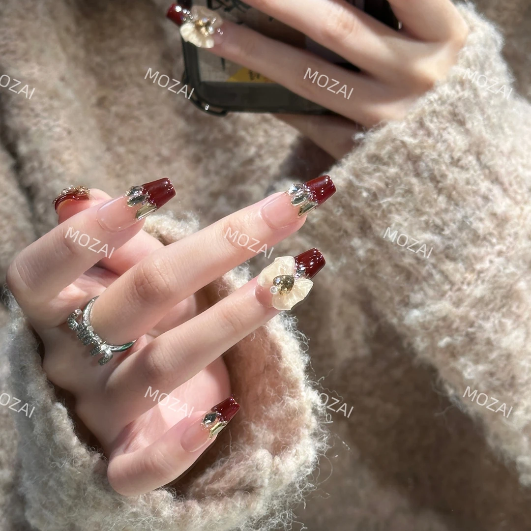 【指尖芭蕾】茉哉纯手工定制美甲可拆卸穿戴甲A1767/A1768