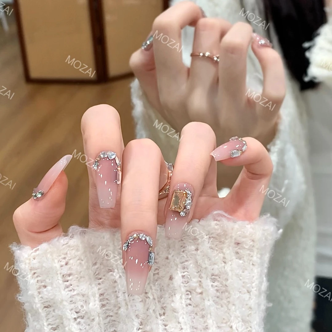 茉哉【女神降临】茉·纯手工定制美甲可拆卸穿戴甲A1674/A1675/A1676