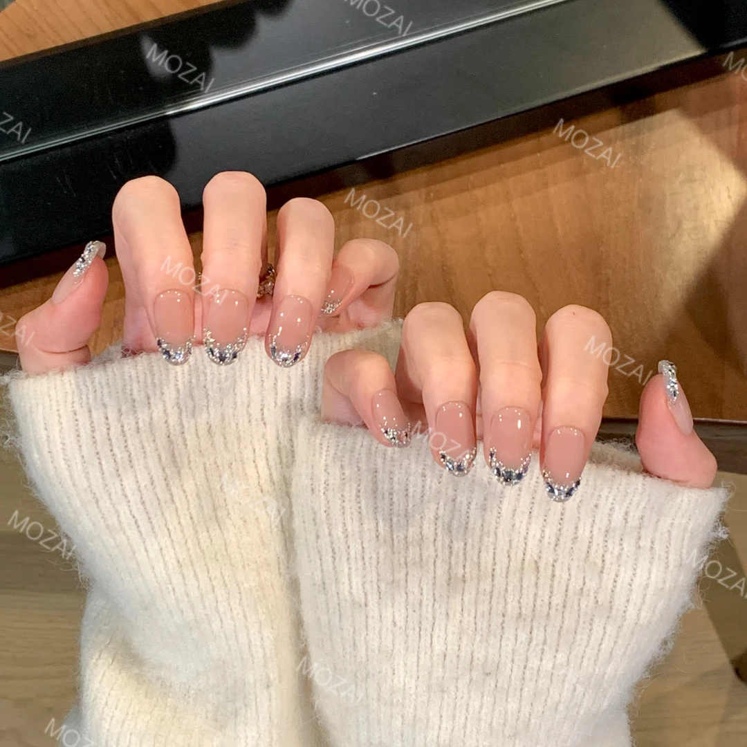 茉哉【施家全华/可可小姐】纯手工定制美甲可拆卸穿戴甲A2562/A2563