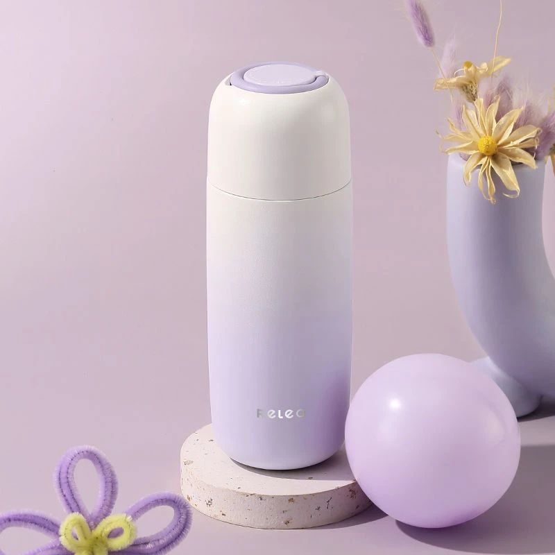 物生物保温杯女士高颜值316不锈钢学生水杯子便携随行教师节礼物