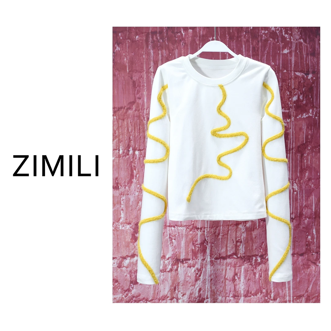 【LIANG哥女装】2025欧版《雪白梅香月更明》定制高弹显瘦上衣/5885