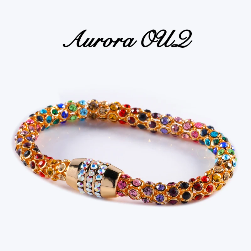 合金合成锆石手链 【琴愿为你】时尚大气经典手链ZL210103