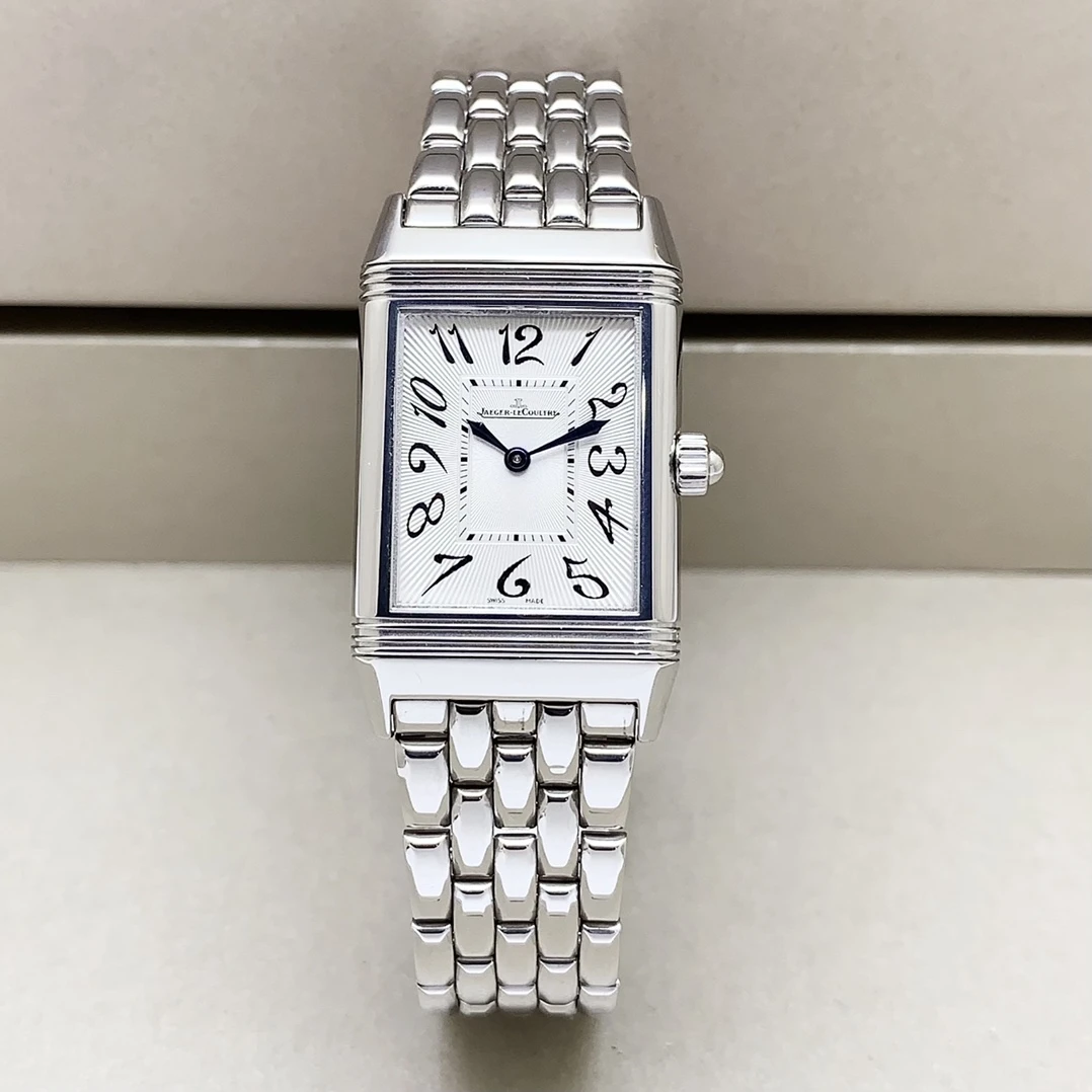 95新 Jaeger-LeCoultre/积家 翻转腕表/机械/原钻/女士/38.5x23