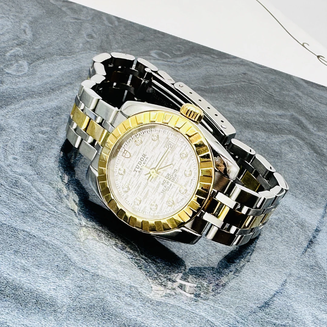 99新 TUDOR/帝舵 G 经典系列/18k黄金/钻刻/全套/自动机械
