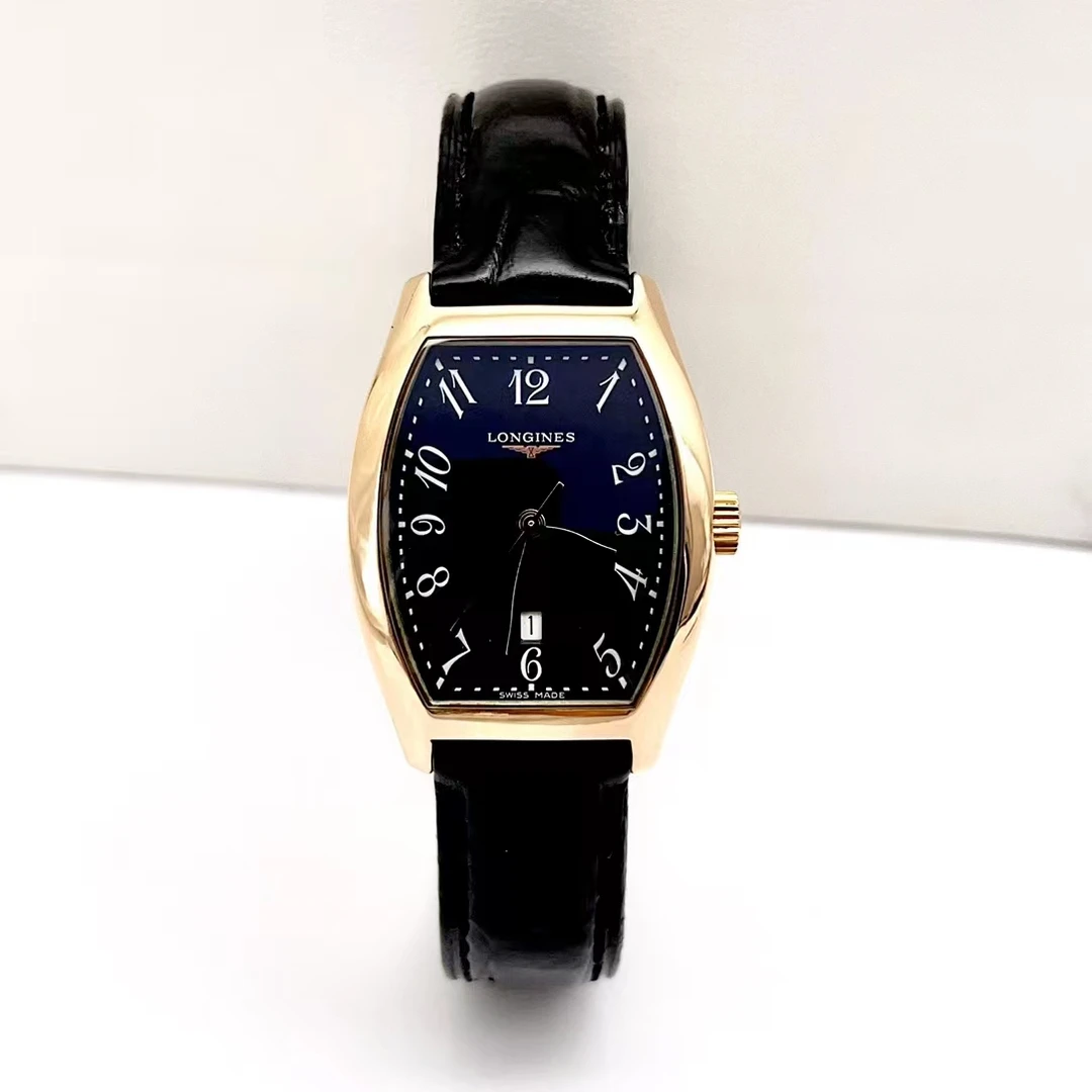 95新 Longines/浪琴 制表传统/石英/女表/30mm/18k金