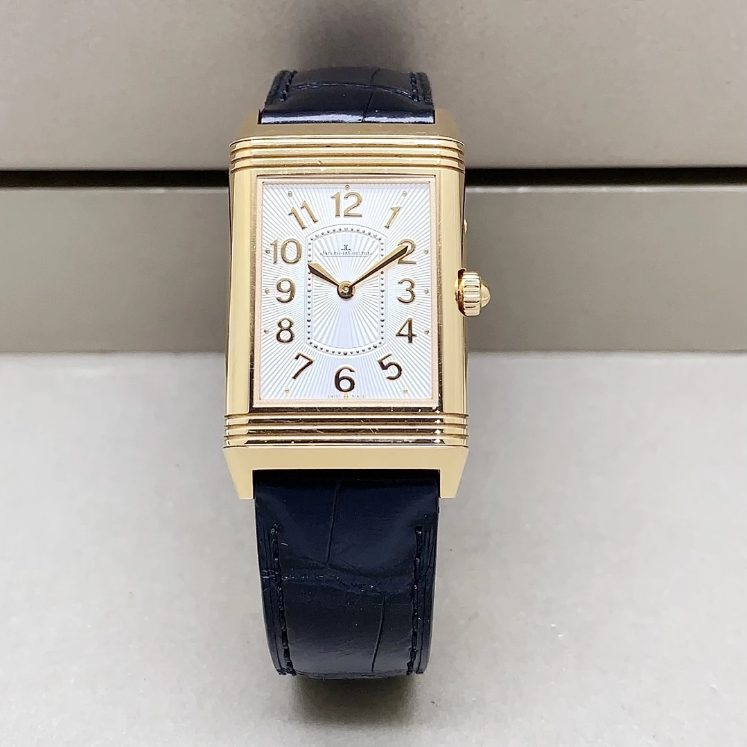 99新 Jaeger-LeCoultre/积家 翻转系列/24*40mm/18k金/机械女表
