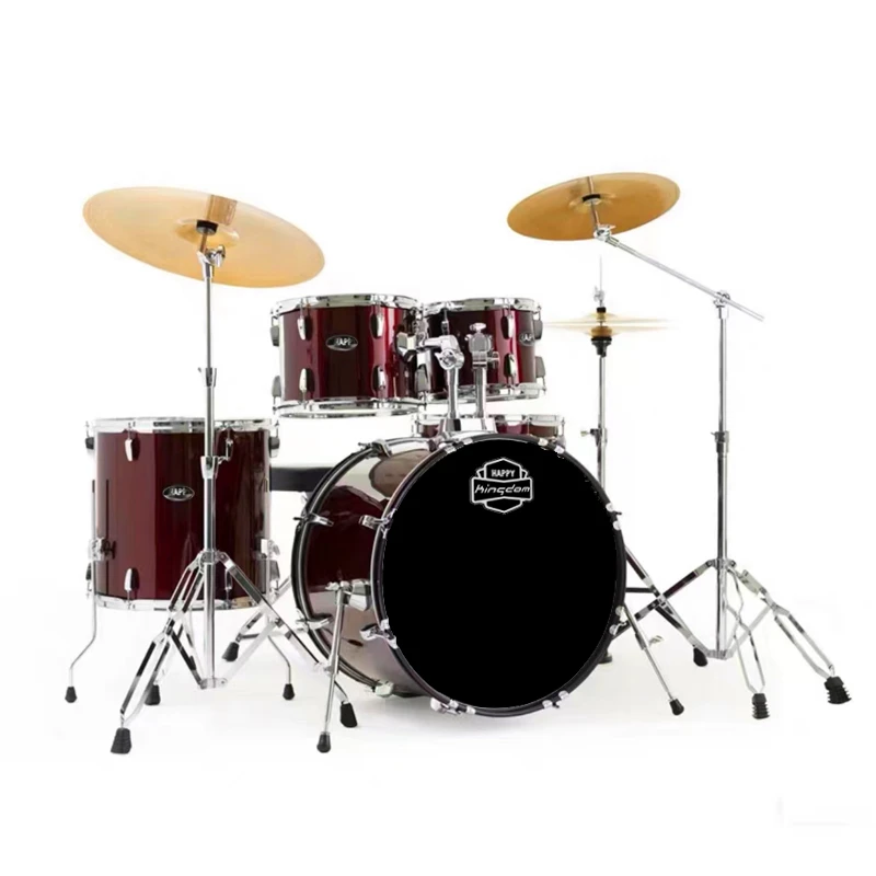 Happy kingdom  初学者入门架子鼓成人5鼓3镲考级专业演奏爵士鼓