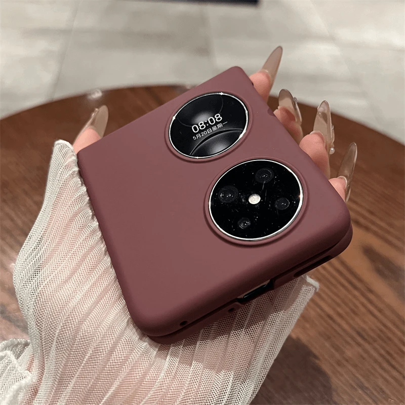 适用华为pocket2手机壳P50pocket宝盒超薄简约磨砂全包防摔保护套