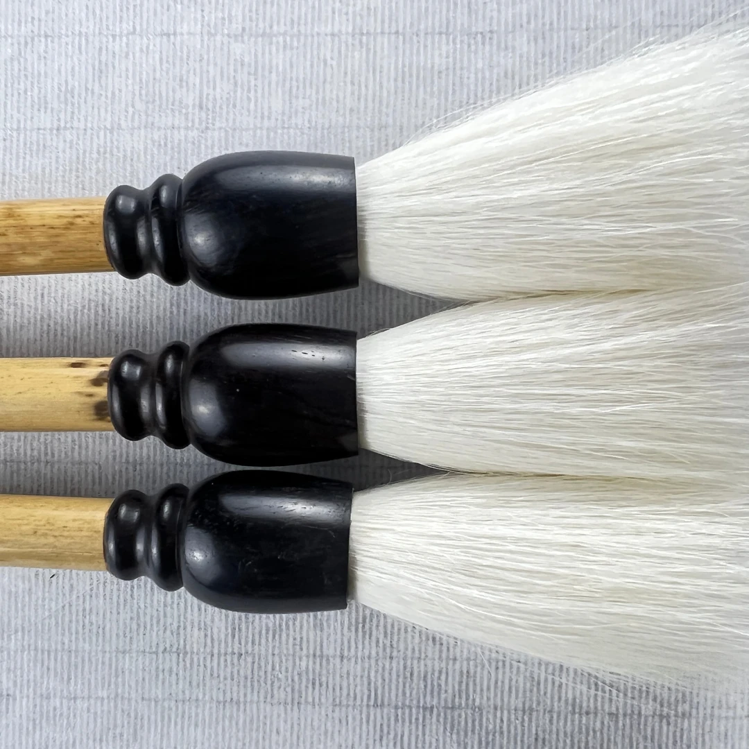 熊学良笔庄 羊毫大字行书隶书专用 蓄墨量佳 出锋6～6.3 口径1.8