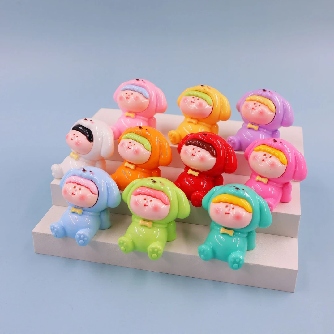 【直播拆许愿+2】新款实色葛优躺李四莉莉丝DIY摆件可爱桌面摆件