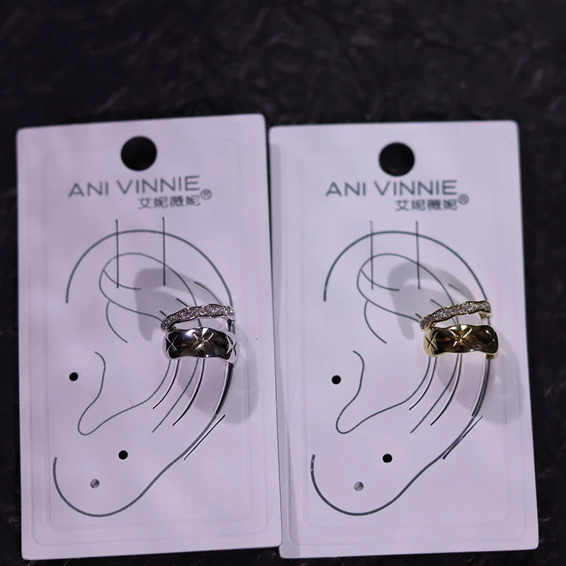 铜合金耳饰 ins冷淡风耳骨夹个性时尚气质时髦高级感气质耳环耳夹