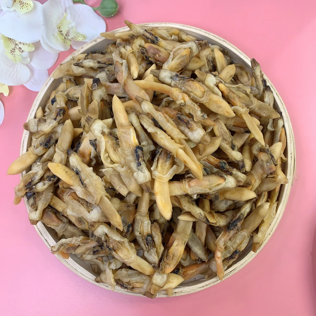 （猪骨龙精选）台山特产蛏子肉干 海产干货500g
