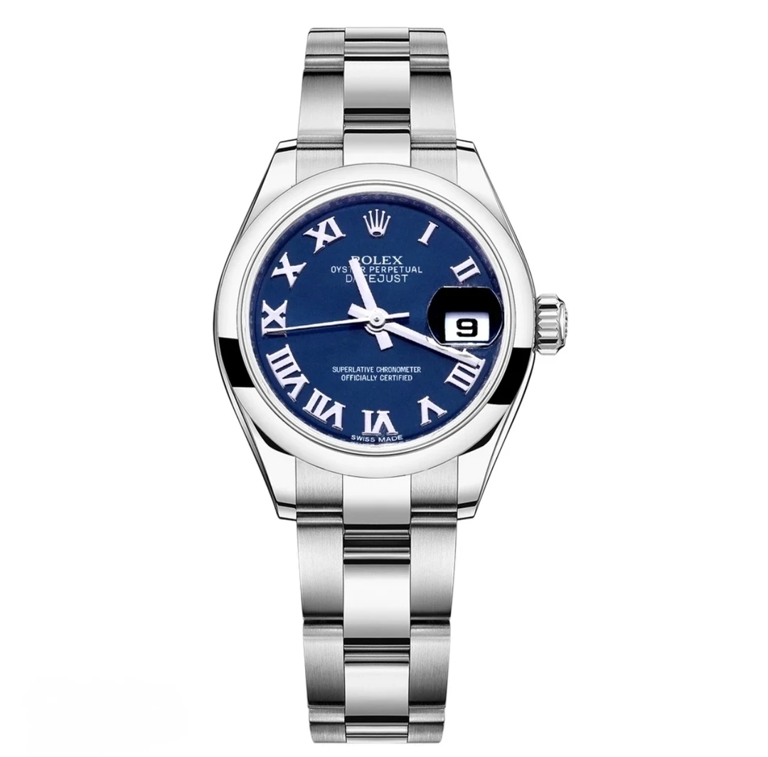 99新 Rolex/劳力士  179160 表径26mm 蓝盘罗马刻度 乱码单表