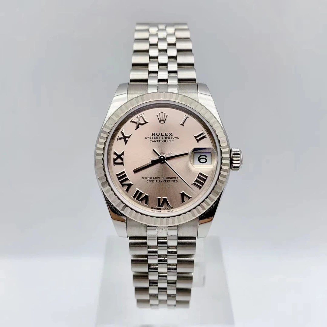 99新 Rolex/劳力士 日志178274 表径31 冰粉盘罗马刻