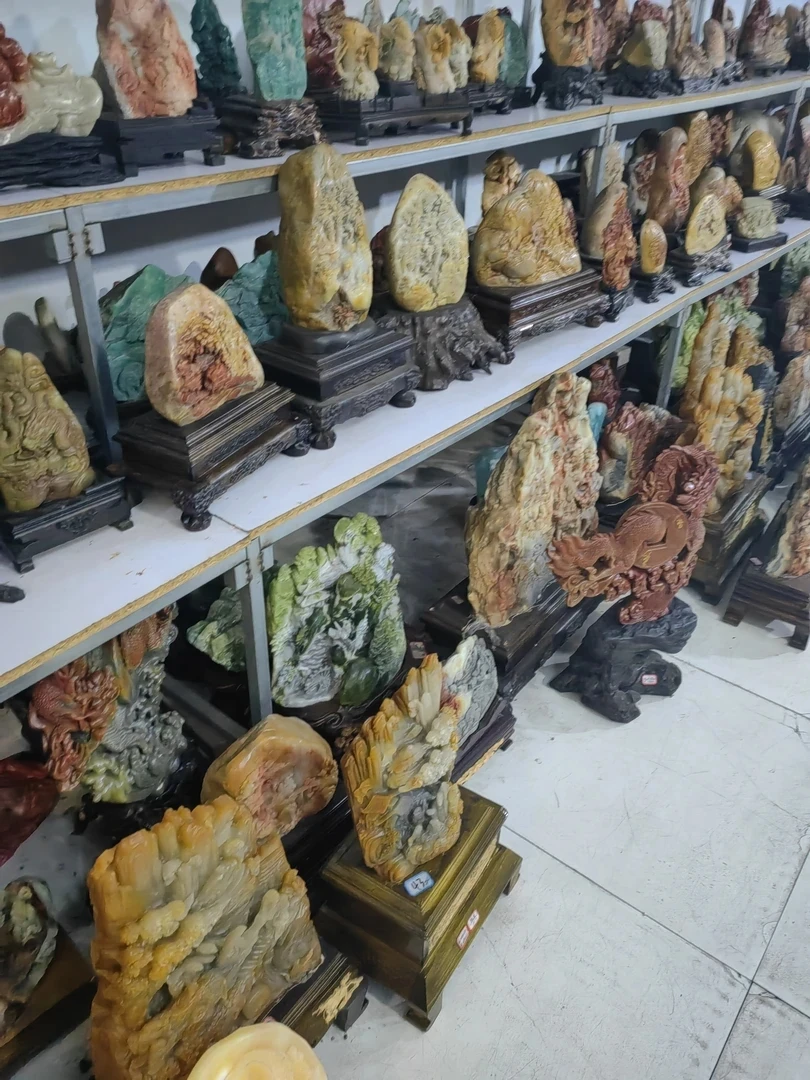 奇石摆件批发链接1号