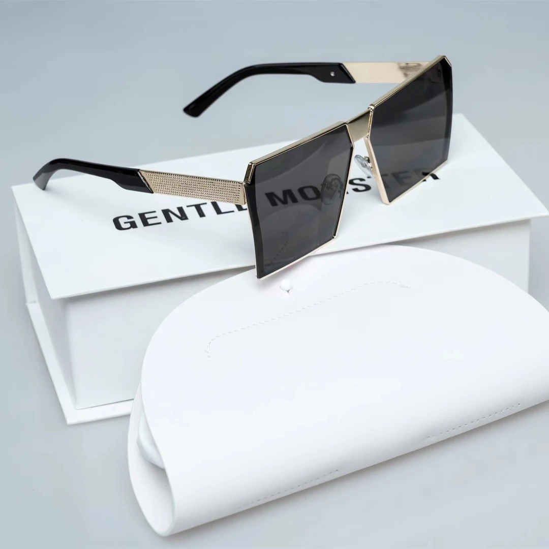 太阳镜个性太阳眼镜时尚方框潮流大框防紫外线墨镜男女同款