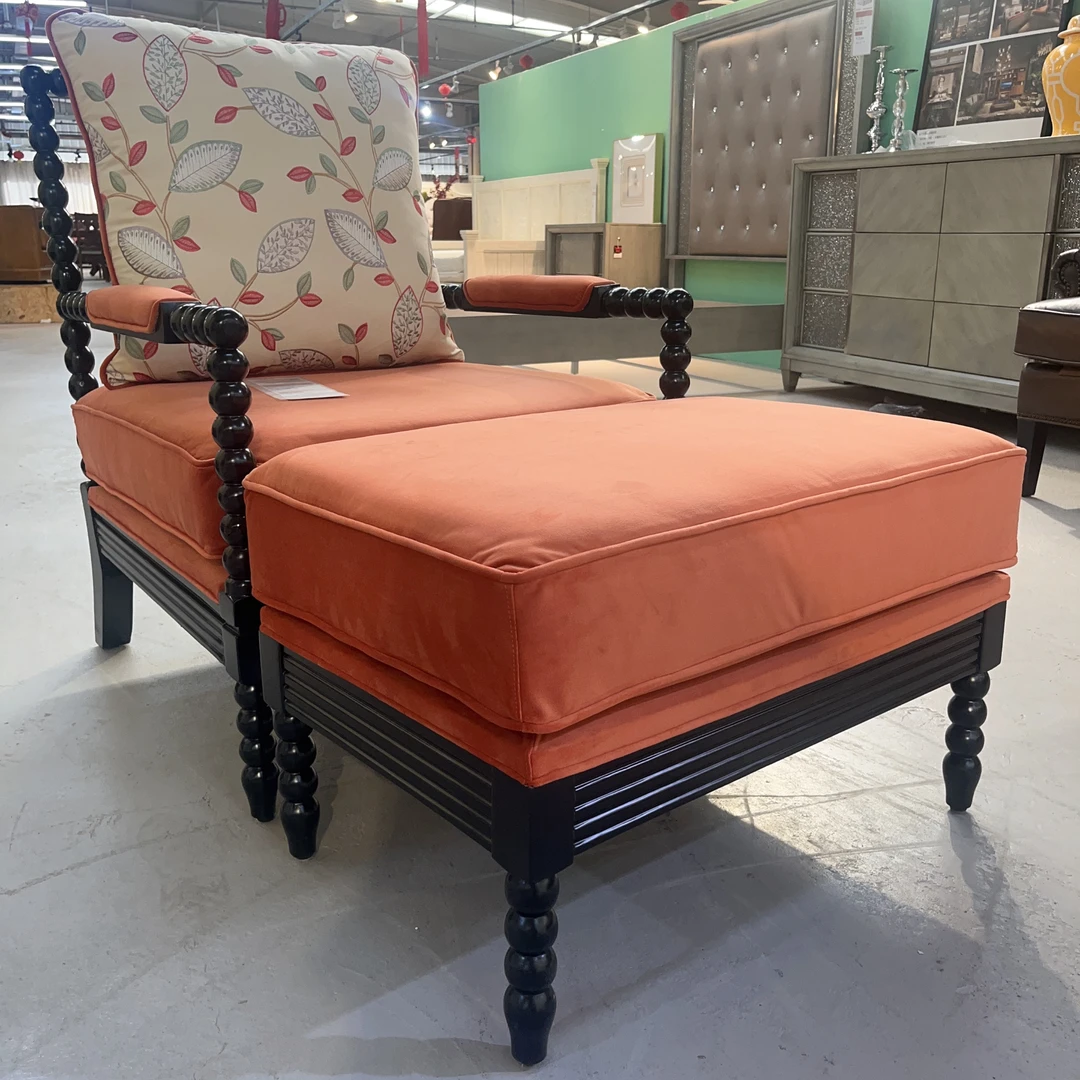 CS MLXC美式经典田园客厅家用单人沙发葫芦躺椅 -B005-