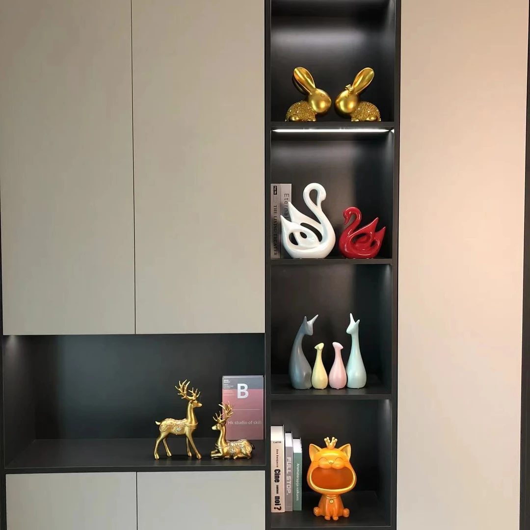 飞赫飞赫景德镇酒柜11件套装家居装饰品玄关摆件轻奢高档时尚