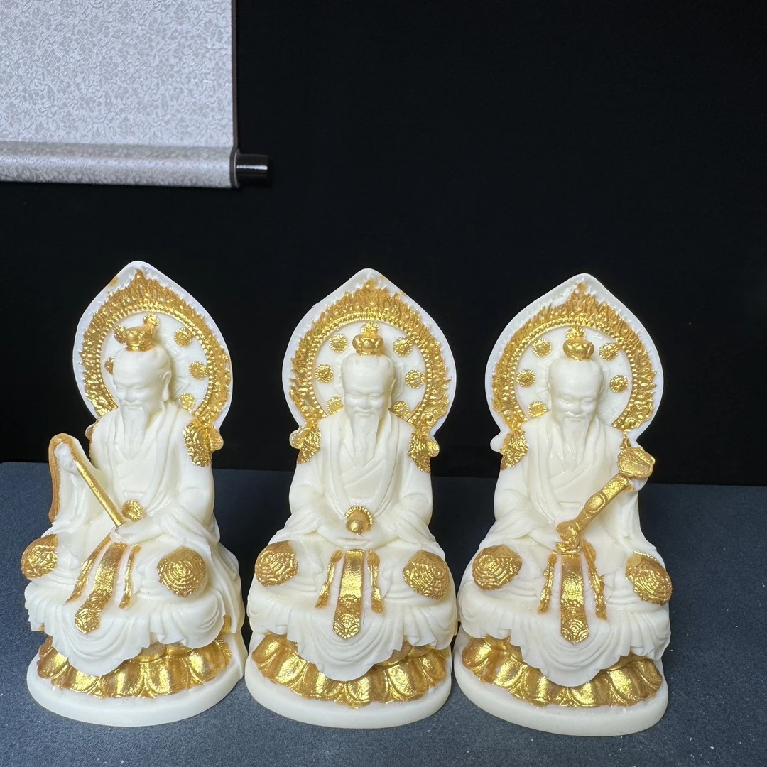 象牙果三清道祖天尊太上老君元始灵宝摆件家居车载装饰佛像工艺品