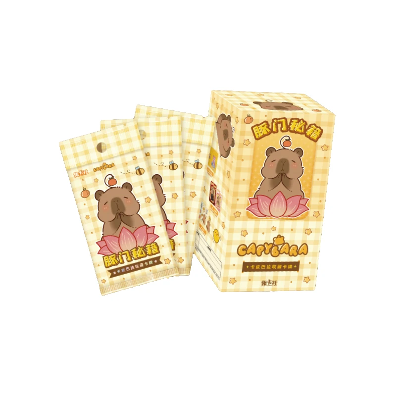 集卡社 散包《卡皮巴拉-豚门秘籍》收藏卡牌（盲盒默认代拆）