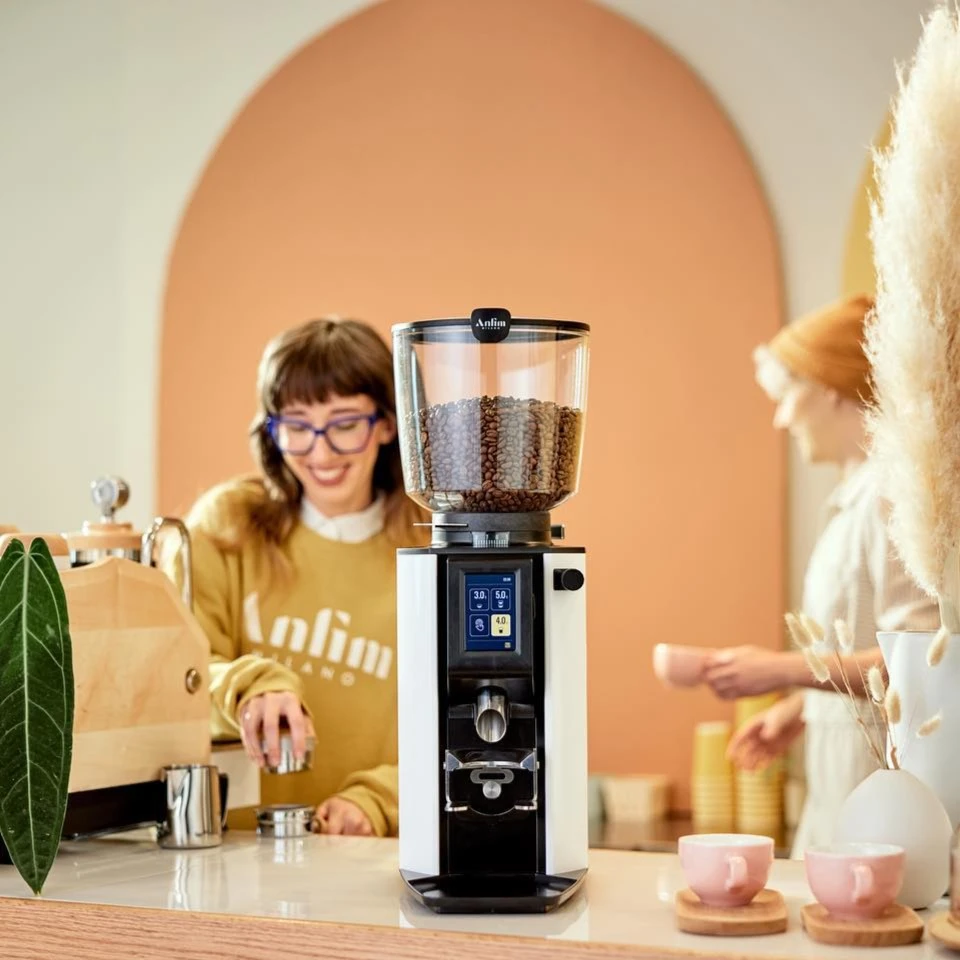 Anfim Luna 安菲姆 定量意式咖啡研磨触控屏无极调节65mm硬钢刀盘